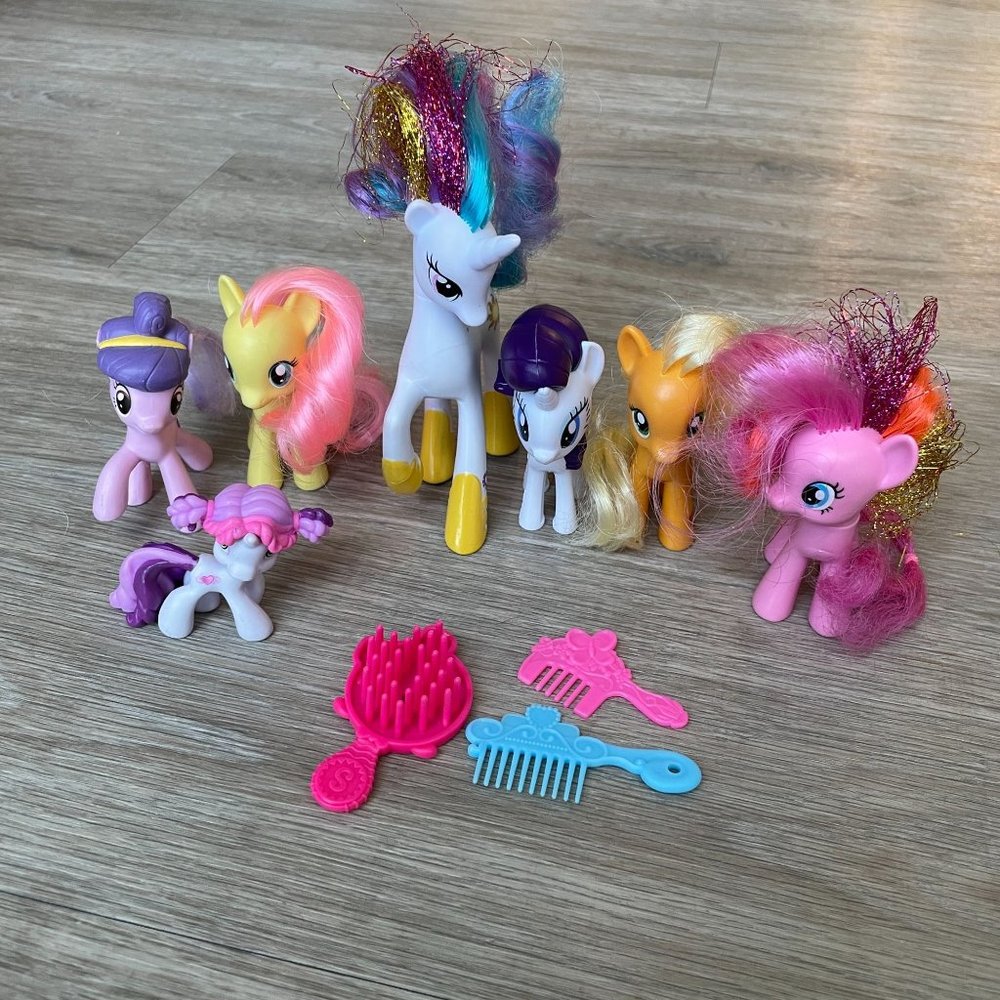 My Little Pony Lot (7 Total) w/ Accessories